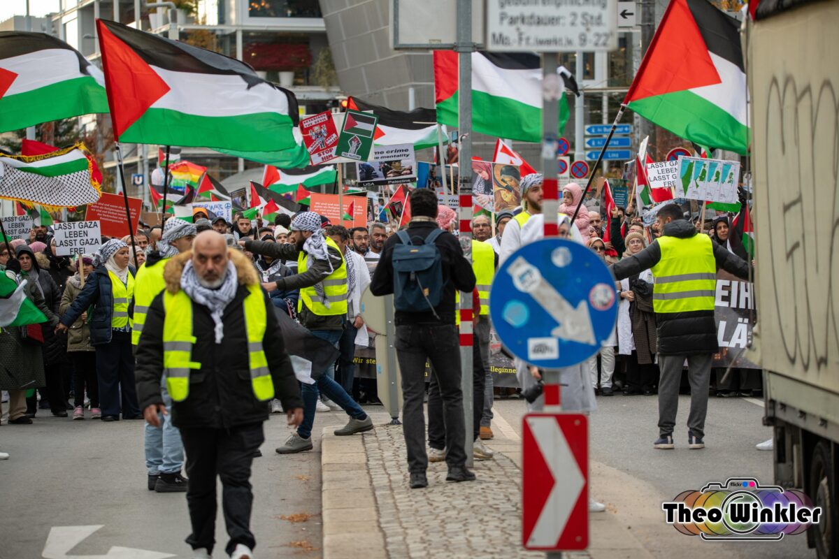 Die Palästina Solidarität Österreich zwischen Antisemitismus, Islamismus und Antiimperialismus. Pro-palästinensische Mobilisierungen seit dem 7. Oktober 2023.